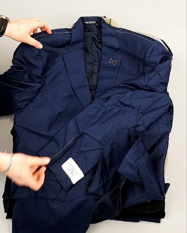 Фотография  494 - Пиджаки муж AMAZON 015#7,8 кг, ЛОТ №7774 оптом в Пскове и Псковской области