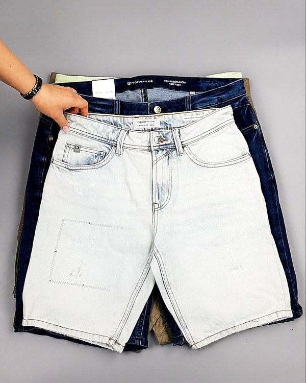 Фотография  570 - Шорты мужские TOM TAILOR 124#3,75 кг, ЛОТ №7600 оптом в Пскове и Псковской области