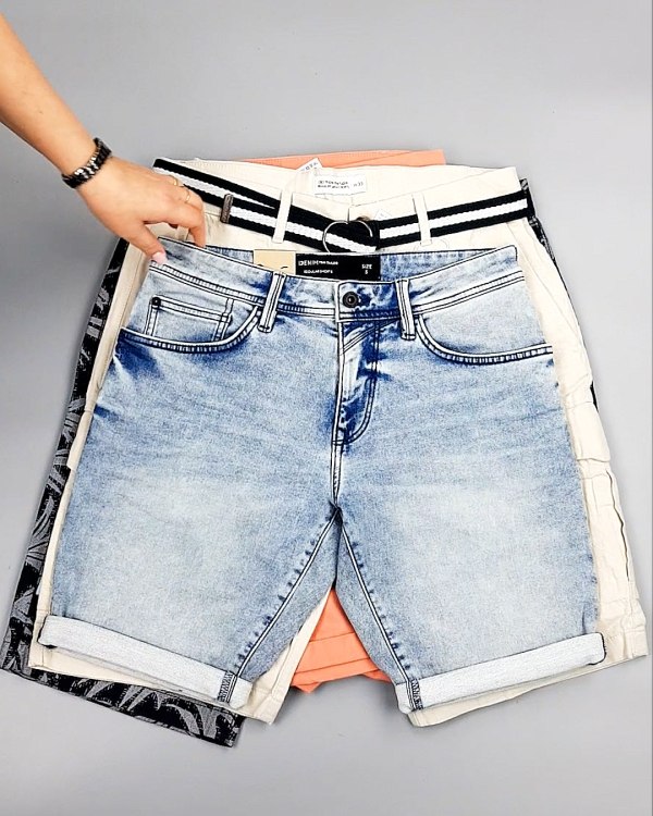 Фотография  502 - Шорты мужские TOM TAILOR 124#3,75 кг, ЛОТ №7601 оптом в Пскове и Псковской области