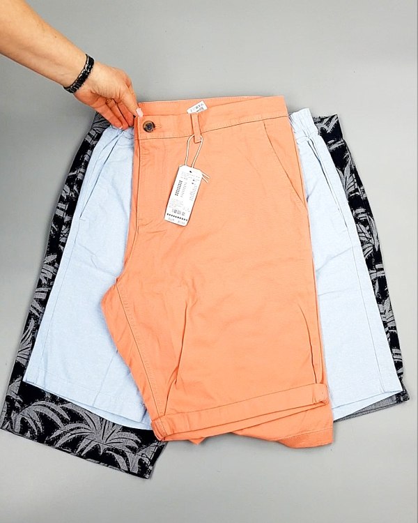 Фотография  715 - Шорты мужские TOM TAILOR 124#3,75 кг, ЛОТ №7601 оптом в Пскове и Псковской области