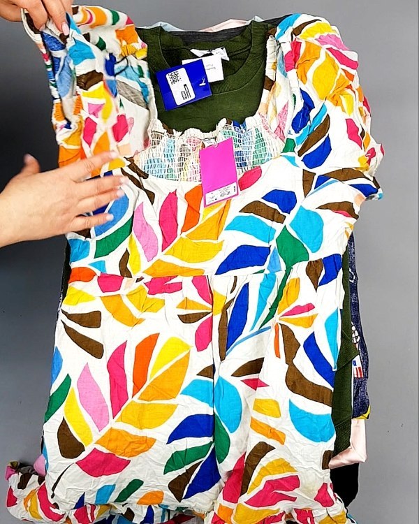 Фотография  690 - AMAZON mix жен лето 015#15 кг, ЛОТ №7723 оптом в Пскове и Псковской области