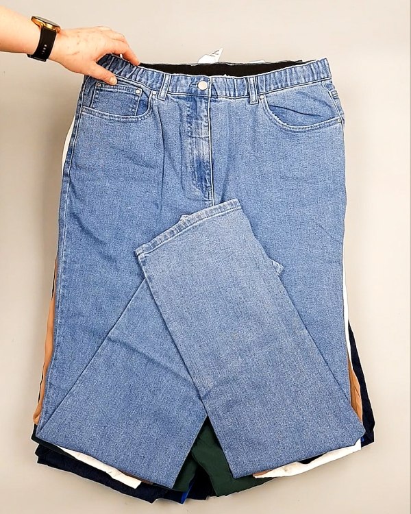 Фотография  685 - Брюки м/ж лето СТОК CAN 084#7 кг, ЛОТ №7652 оптом в Пскове и Псковской области