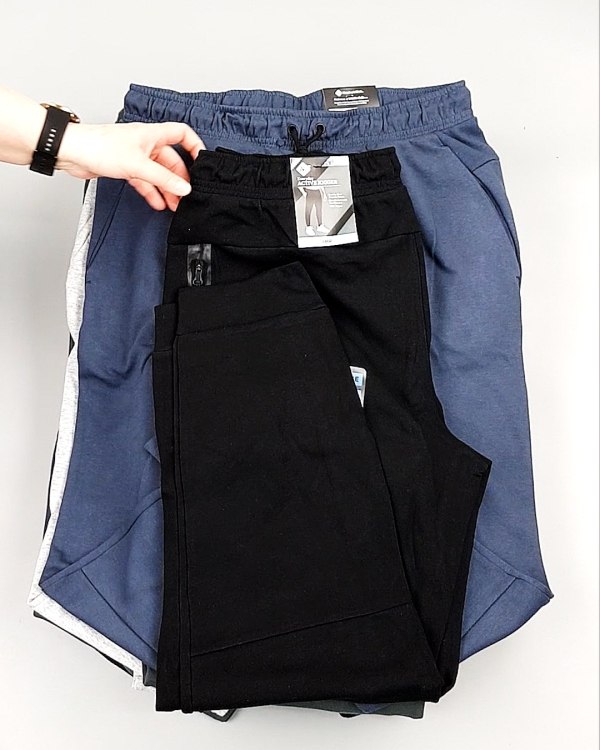 Фотография  262 - Штаны спортивные муж CAN 084#10 кг, ЛОТ №8075 оптом в Пскове и Псковской области