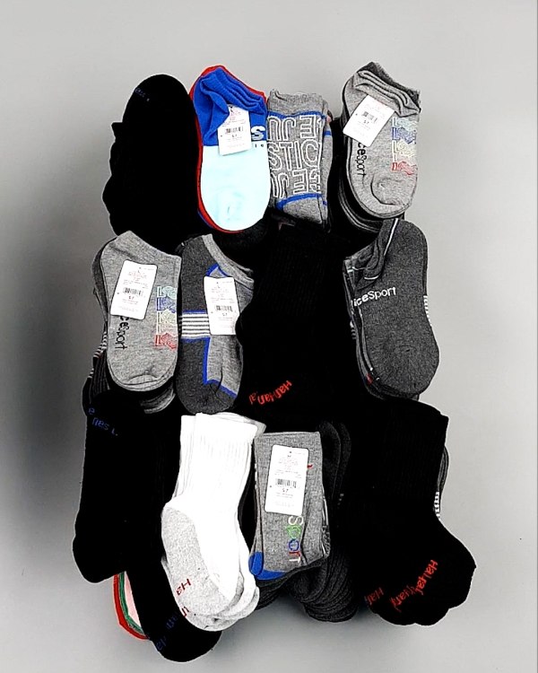 Фотография  939 - Носки дети лето CAN 084#5 кг, ЛОТ №8001 оптом в Пскове и Псковской области