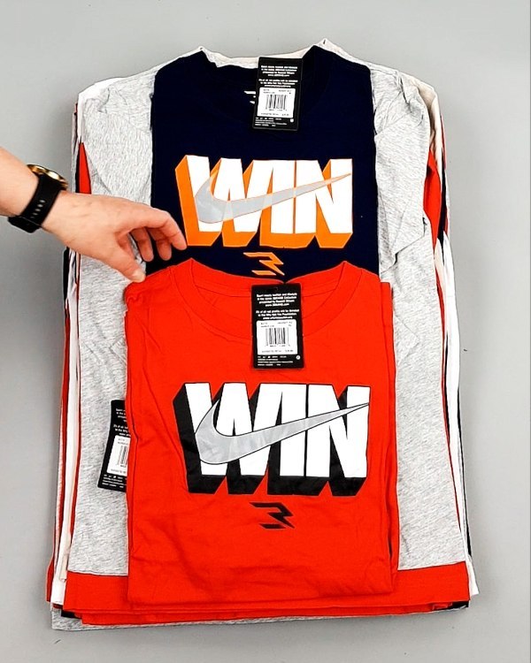 Фотография  162 - Тонковки детские NIKE CAN 084#5 кг, ЛОТ №7968 оптом в Пскове и Псковской области