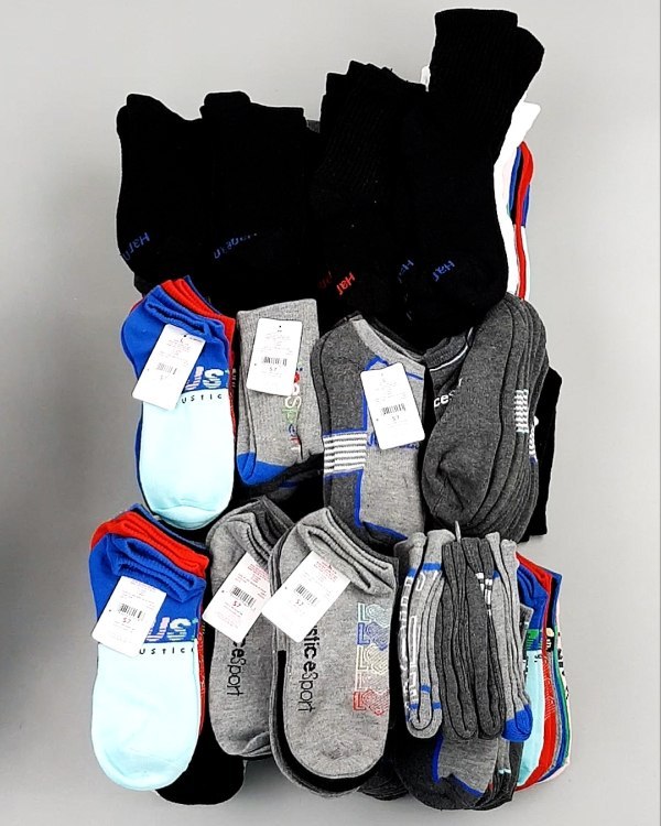 Фотография  975 - Носки дети лето CAN 084#5 кг, ЛОТ №8000 оптом в Пскове и Псковской области