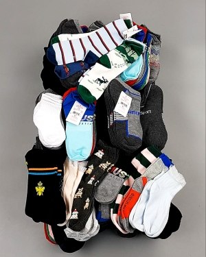 Купить Носки дети лето CAN 084#5 кг, ЛОТ №8001 оптом в Пскове и Псковской области