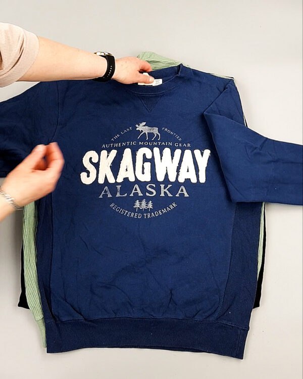 Фотография  490 - Толстовки муж BLUE CAN 084#10 кг, ЛОТ №8105 оптом в Пскове и Псковской области