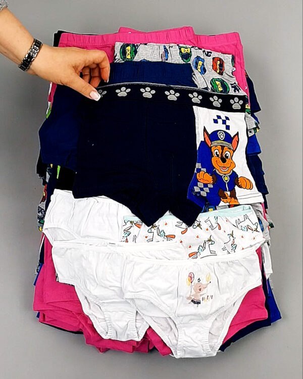 Фотография  146 - Нижнее белье LIDL Kids 074#5 кг, ЛОТ №8186 оптом в Пскове и Псковской области