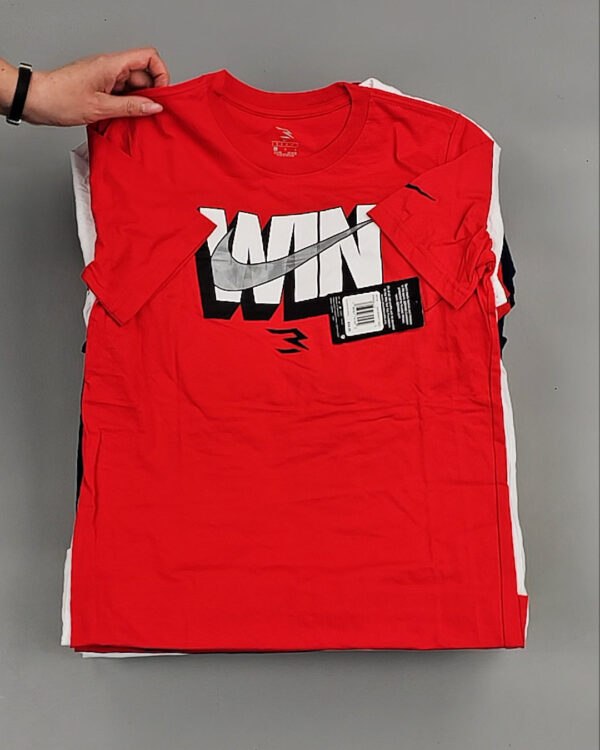 Фотография  794 - Футболки детские NIKE WIN CAN 084#5 кг, ЛОТ №8597 оптом в Пскове и Псковской области