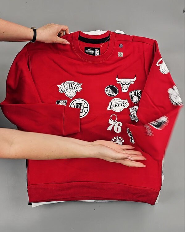 Фотография  585 - Толстовки муж HOLLISTER SW#10 кг, ЛОТ №8588 оптом в Пскове и Псковской области