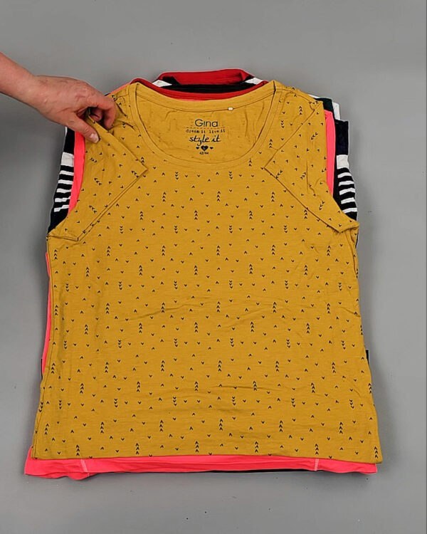 Фотография  389 - Футболки м/ж Cr+Ex#8 кг, ЛОТ № ВК0101 оптом в Пскове и Псковской области