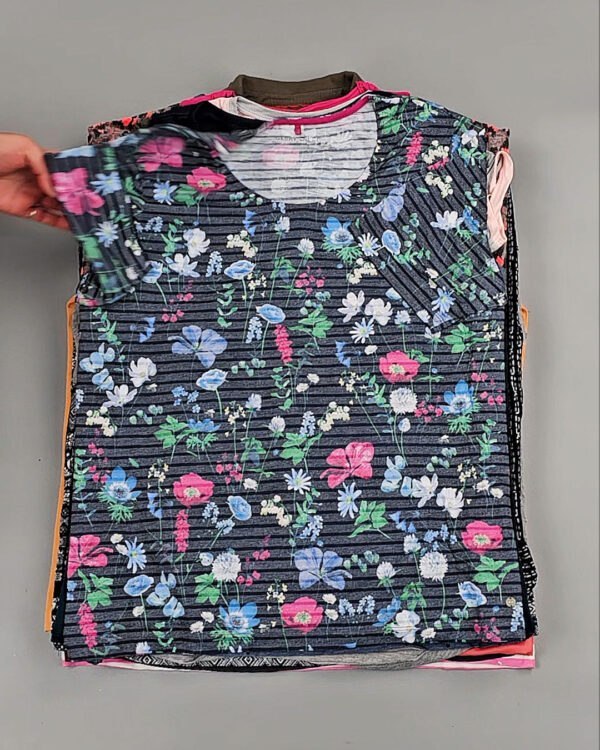 Фотография  734 - Футболки м/ж Cr+Ex#8 кг, ЛОТ № ВК0100 оптом в Пскове и Псковской области