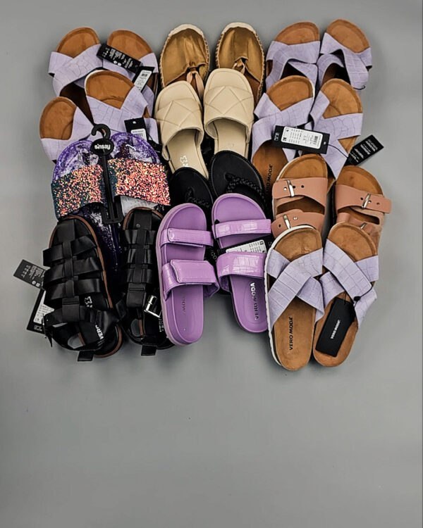 Фотография  972 - Обувь СТОК лето (сланцы) шт#18 шт, ЛОТ №8765 оптом в Пскове и Псковской области