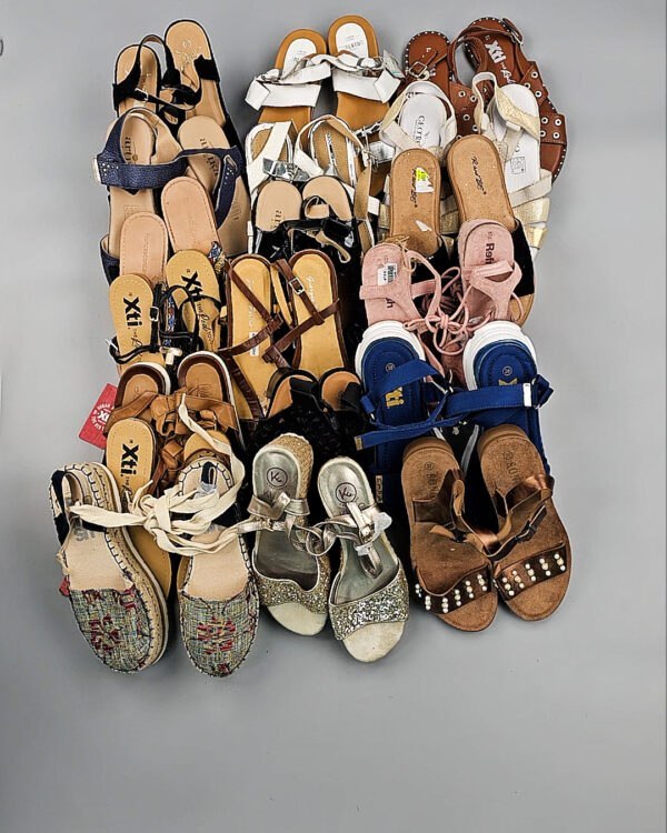 Фотография  532 - Обувь босоножки#10,8 кг, ЛОТ №8767 оптом в Пскове и Псковской области