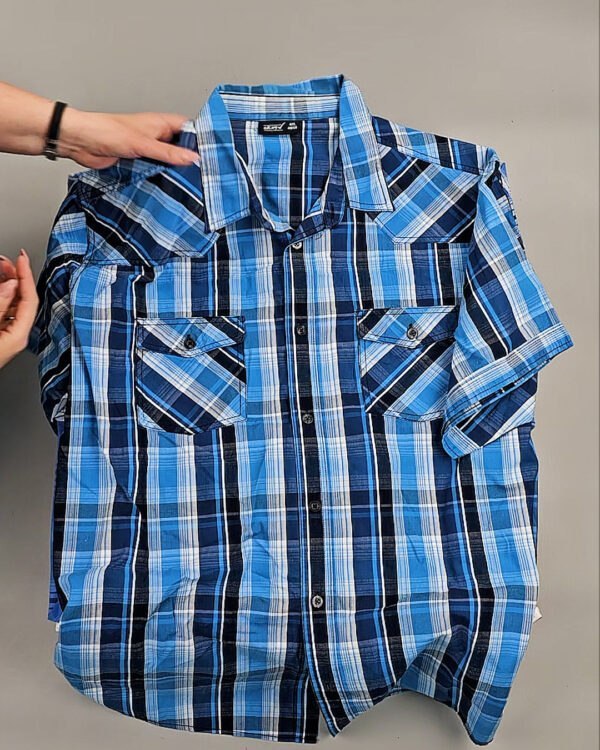 Фотография  318 - Рубашки к/р#25 кг, ЛОТ № ВК0095 оптом в Пскове и Псковской области