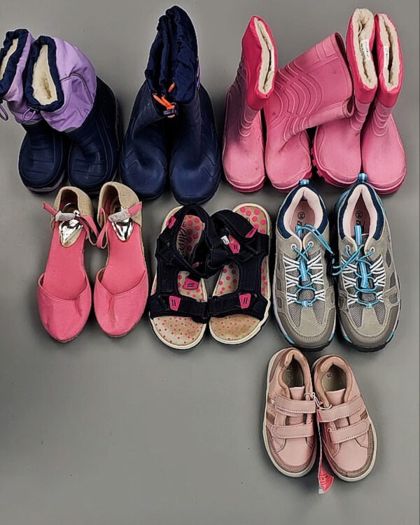 Фотография  769 - Обувь детская Summer Autlet#6 кг, ЛОТ № ВК0128 оптом в Пскове и Псковской области