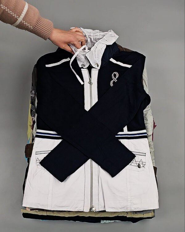 Фотография  574 - Ветровки женские#25 кг, ЛОТ № ВК0086 оптом в Пскове и Псковской области