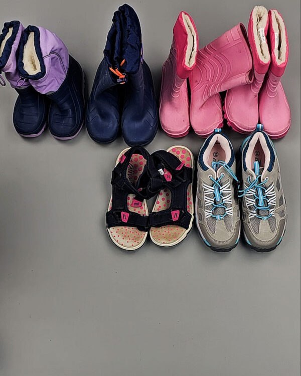 Фотография  907 - Обувь детская Summer Autlet#6 кг, ЛОТ № ВК0128 оптом в Пскове и Псковской области