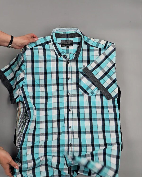 Фотография  657 - Рубашки к/р#25 кг, ЛОТ № ВК0095 оптом в Пскове и Псковской области