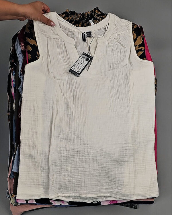 Фотография  599 - Блузки+Джемпера Bestseller Summer 045 B#8,5 кг, ЛОТ №9040 оптом в Пскове и Псковской области