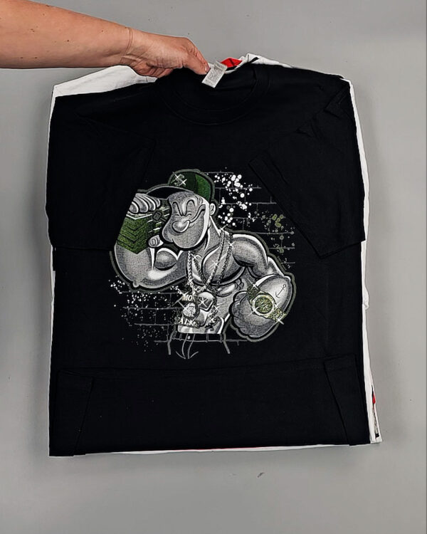 Фотография  380 - Футболки м/ж (Printed T-Shirts New)#5 кг, ЛОТ №8904 оптом в Пскове и Псковской области