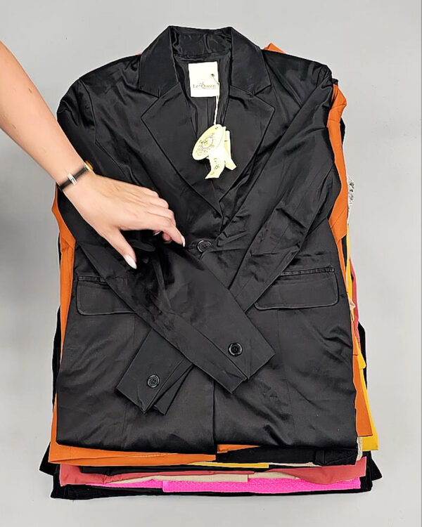 Фотография  634 - Жакеты Корея 085#10 кг, ЛОТ № СТ-9241 оптом в Пскове и Псковской области