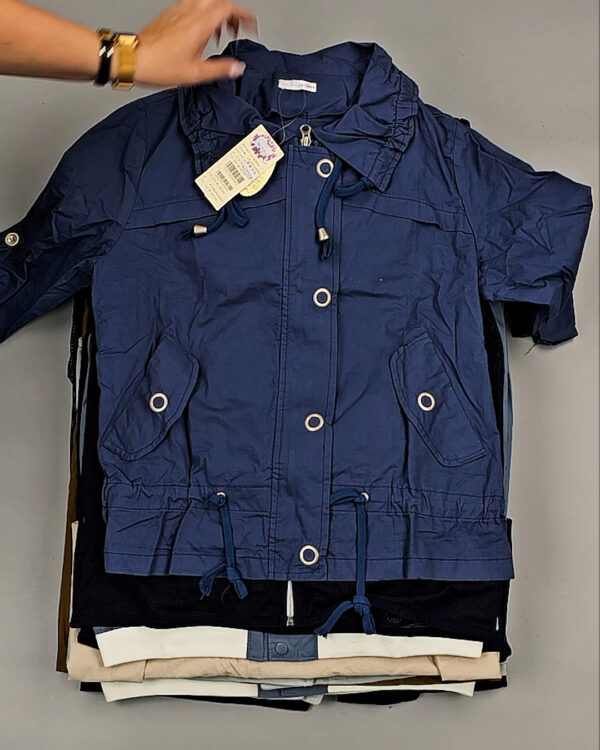 Фотография  592 - Ветровки жен Корея 085#6 кг, ЛОТ № СТ-9242 оптом в Пскове и Псковской области