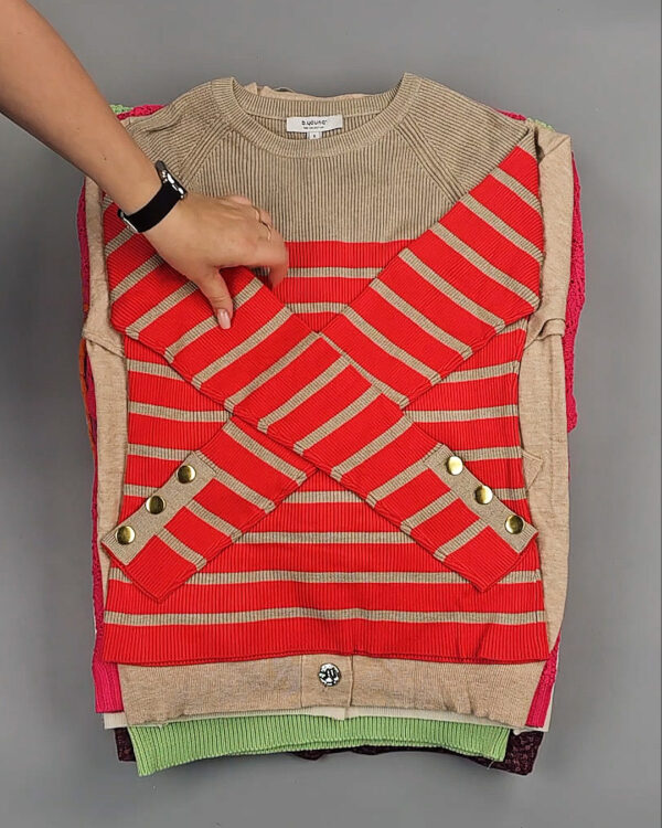 Фотография  444 - Джемпера DK COMPANY 045 B#7 кг, ЛОТ СТ-9509 оптом в Пскове и Псковской области