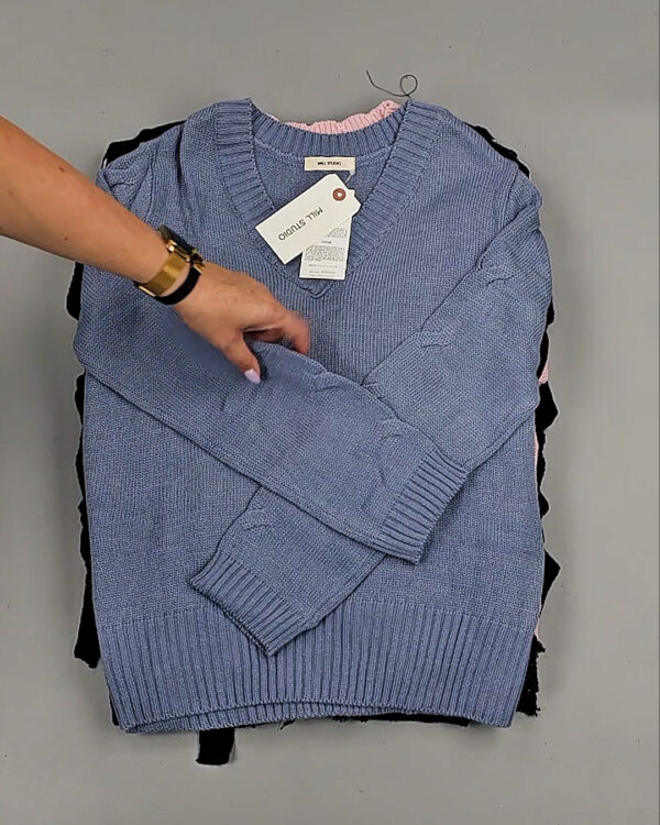 Фотография  744 - Джемпера Корея 085#7 кг, ЛОТ СТ-9415 оптом в Пскове и Псковской области