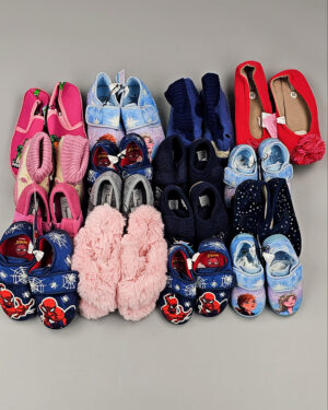 Купить Обувь домашняя дети СТОК 065#3,3 кг, ЛОТ СТ-9728 оптом в Пскове и Псковской области