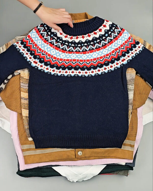 Фотография  406 - Джемпера СТОК CAN#10 кг, ЛОТ СТ-9915 оптом в Пскове и Псковской области