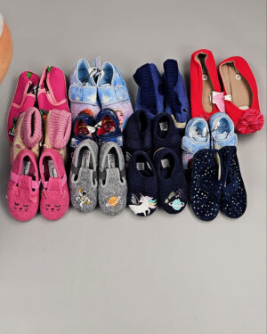 Фотография  804 - Обувь домашняя дети СТОК 065#3,3 кг, ЛОТ СТ-9728 оптом в Пскове и Псковской области