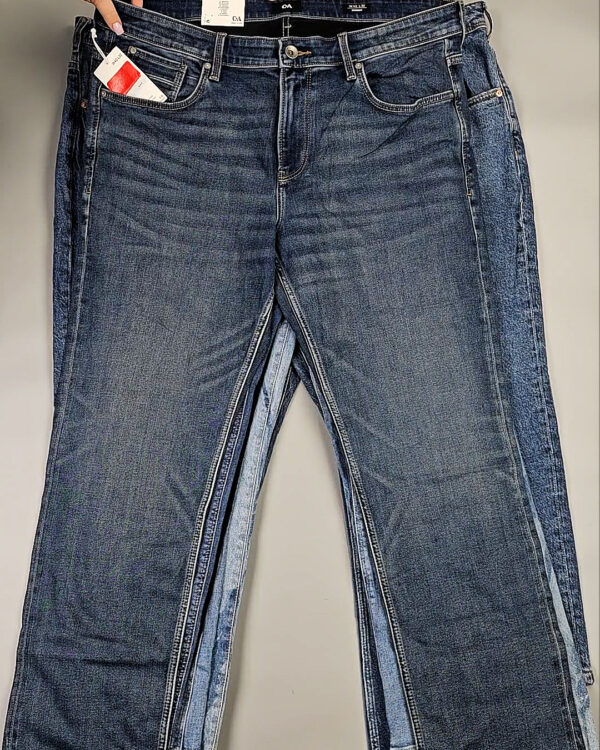 Фотография  277 - Джинсы C&A ж/м#10 кг, ЛОТ СТ-9861 оптом в Пскове и Псковской области