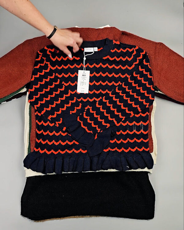 Фотография  736 - Джемпера VILA W 104#7 кг, ЛОТ СТ-9991 оптом в Пскове и Псковской области