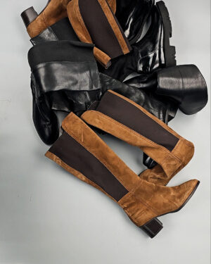 Фотография  592 - Сапоги Италия #7 шт, ЛОТ СТ-9678 оптом в Пскове и Псковской области