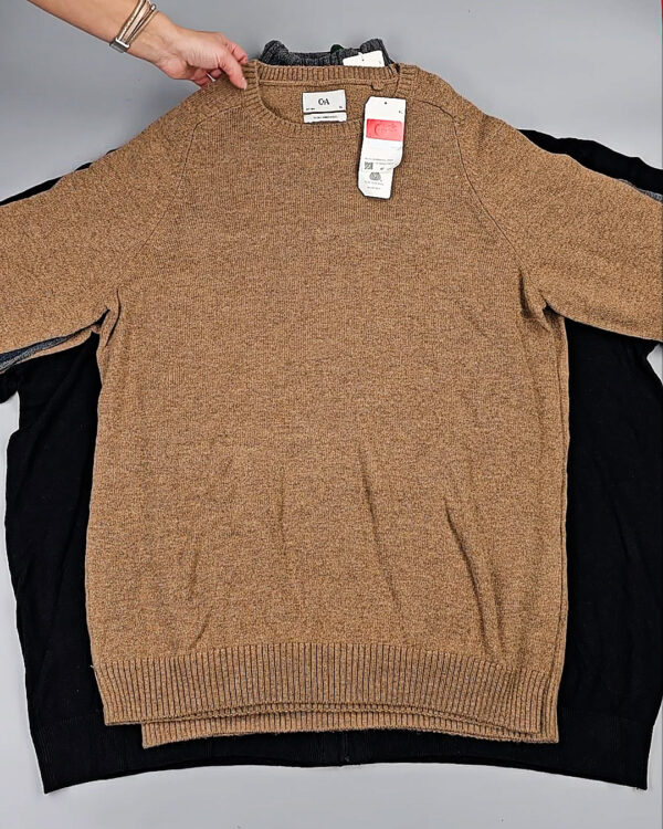 Фотография  786 - Джемпера мужские C&A 025#7,6 кг, ЛОТ СТ-10006 оптом в Пскове и Псковской области