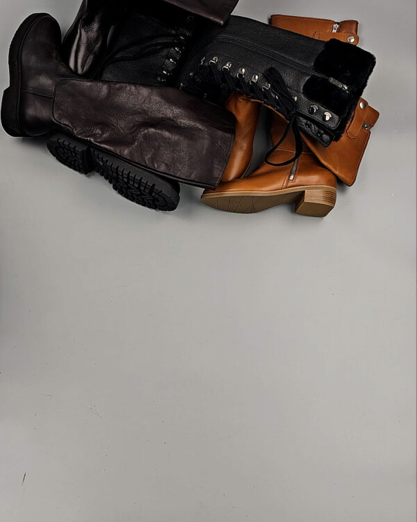 Фотография  372 - Сапоги Италия #7 шт, ЛОТ СТ-9679 оптом в Пскове и Псковской области