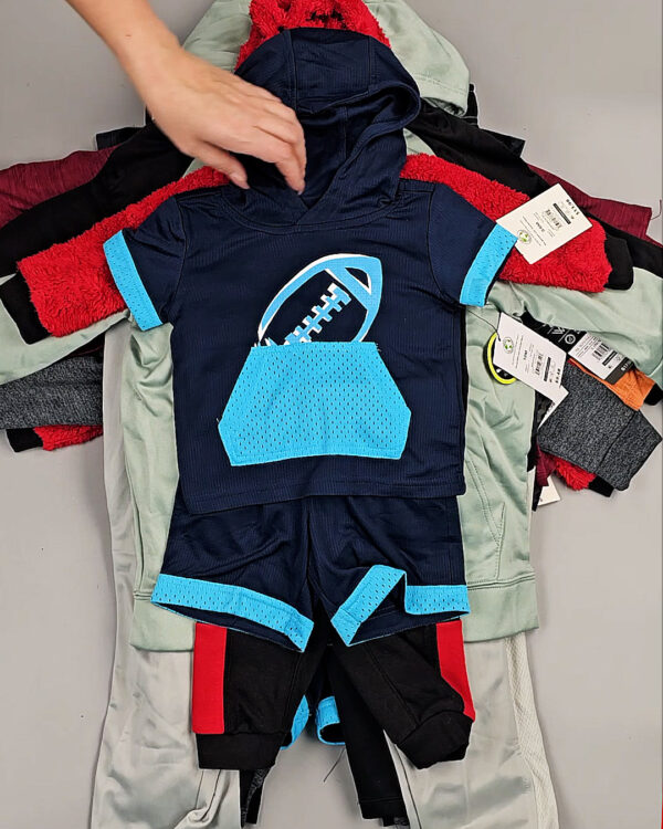 Фотография  259 - Спортивные костюмы дети CAN#6 кг, ЛОТ СТ-9737 оптом в Пскове и Псковской области