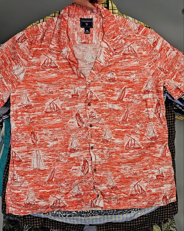 Фотография  873 - Рубашки (Oversize Man Shirts Premium)#20,3 кг, ЛОТ СХ-0242 оптом в Пскове и Псковской области