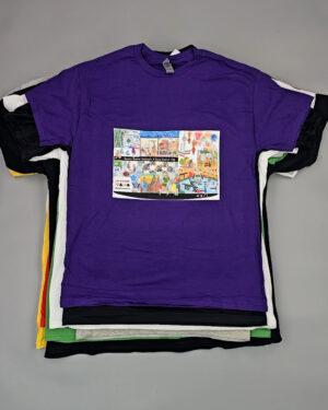 Футболки м/ж (Printed T-Shirts New) - Сток оптом